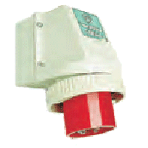 HENSEL MAKE 125A 2 POLE + EARTHING APPLICATION PLUG FOR WALL MOUNTING IP 67